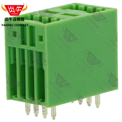 2.5mm炎牛双层插拔式PCB接线端子15EDGVH/KF2EDGVH/MCDV0.5 G1