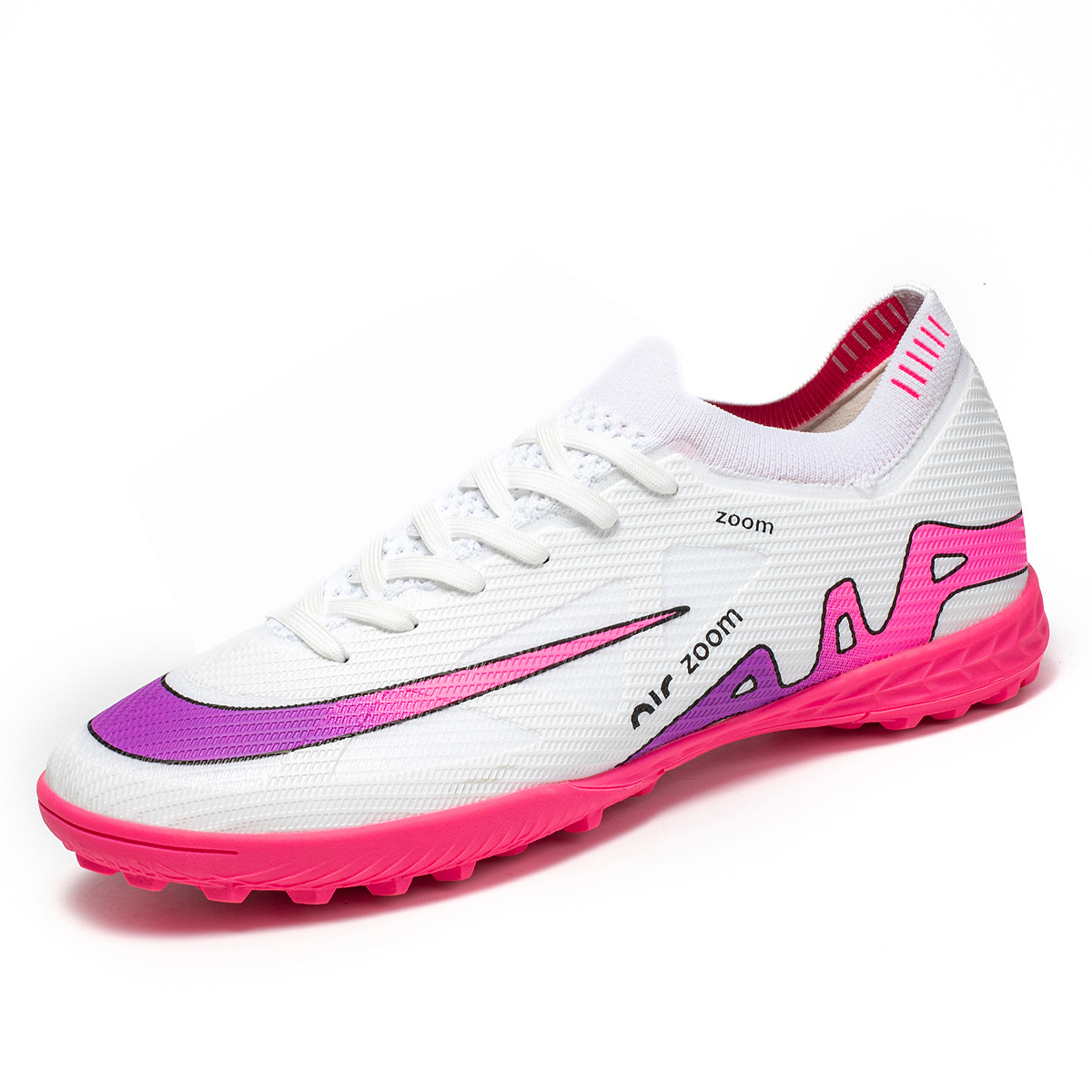 Zapatos de fútbol transfronterizos de alto bajo, zapatos de fútbol antideslizantes, zapatos de entrenamiento de fútbol al por mayor