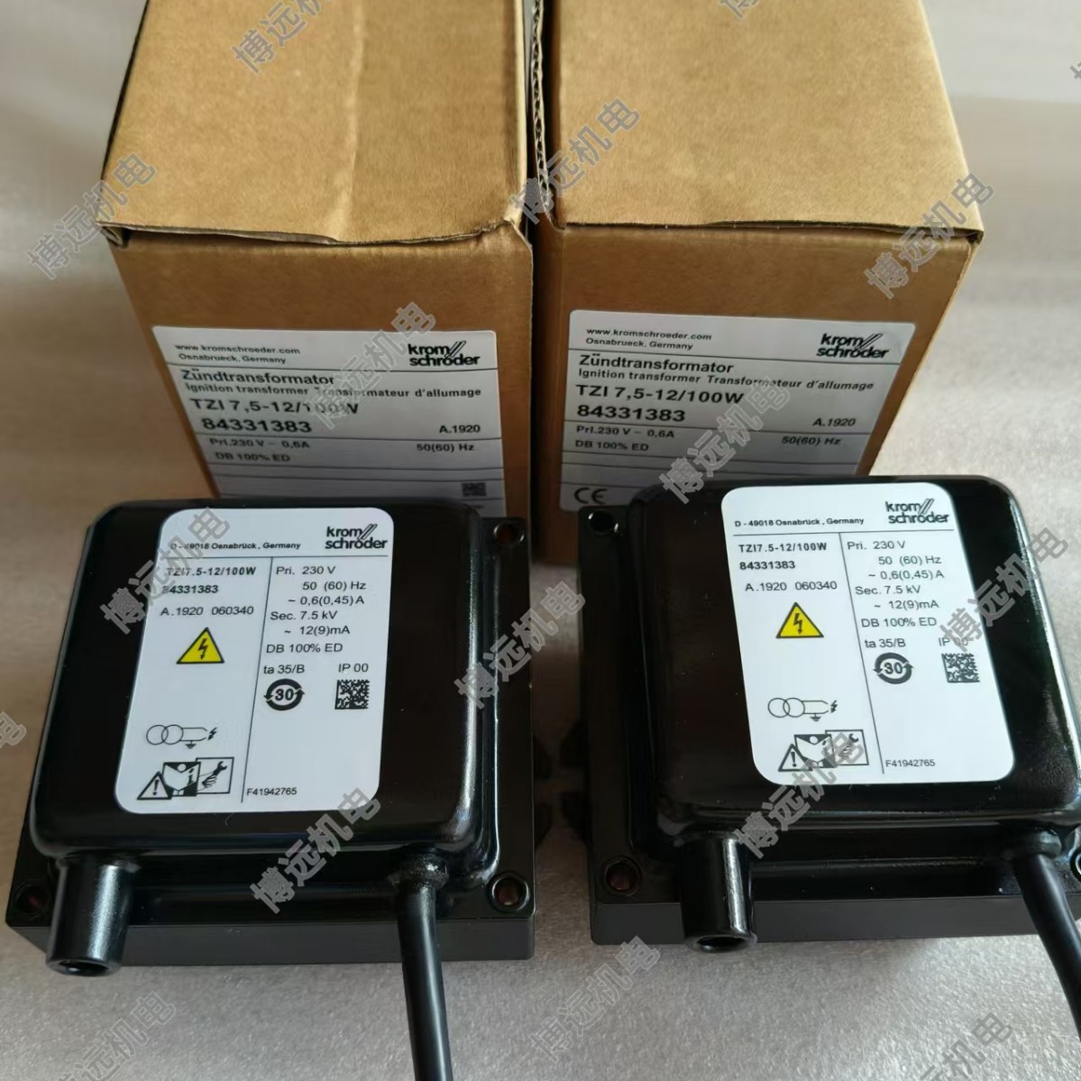 TZI 5-15/100W 霍科德 Krom 点火高压包 TZI 7.5-12/100W 变压器