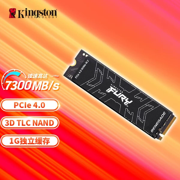 FURY, PCIe 4.0 — 1 TB