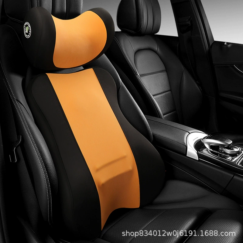 От имени бесплатной доставки хлопковый костюм с эффектом памяти Автомобильная подушка Автомобильная трансграничная Талия хлопковая Подушка с эффектом памяти