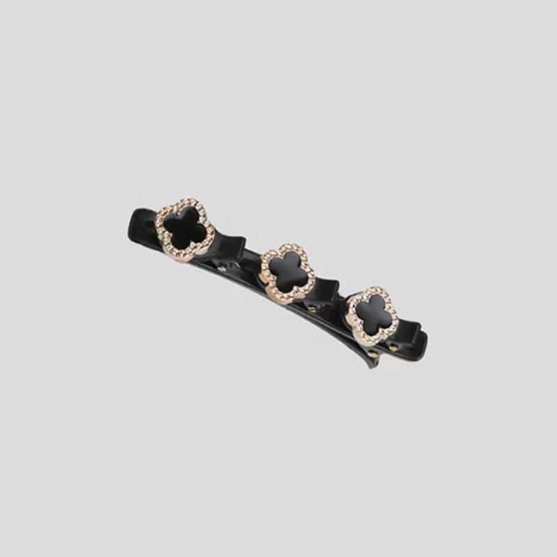 네잎 클로버 머리핀