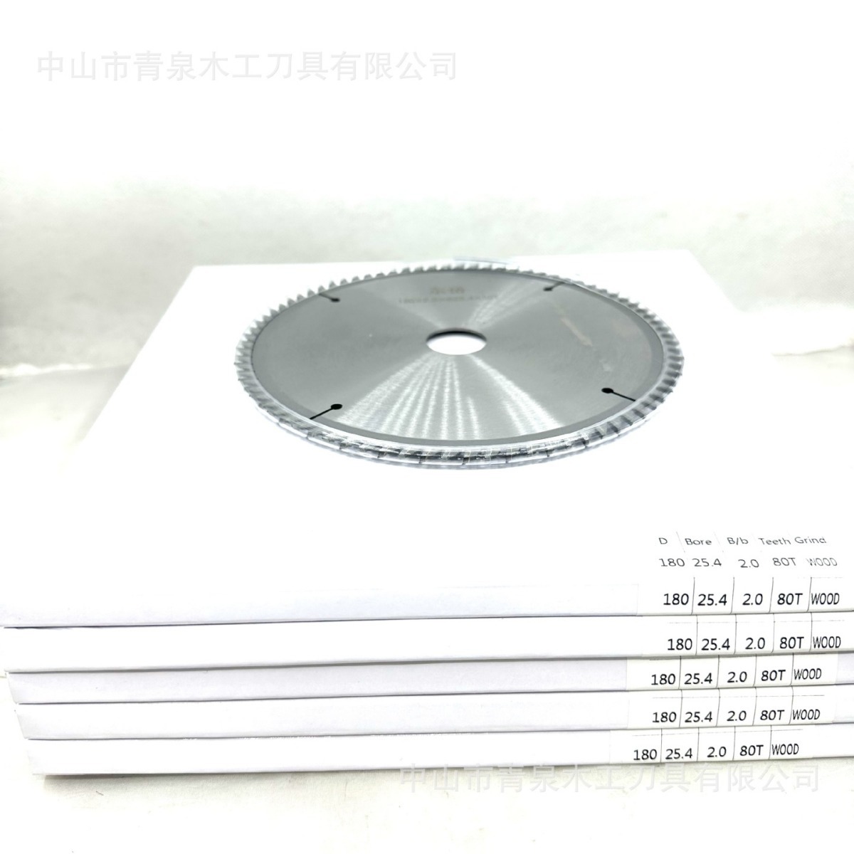 木工合金锯片圆盘切割片180*2.0*25.4*80T