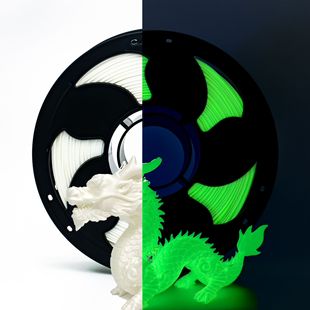 3D Printing Filament Pla Luminous Green Pearl White 3D Printer Filament 1kg Luminous Pla Filament Tuozhu Chuangxiang
