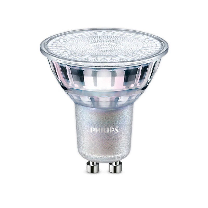 Philips GU10 лампа Cup 4,9 Вт 220 В Светодиодная лампа с регулируемой яркостью прожектор для помещений COB источник света 6,2 Вт