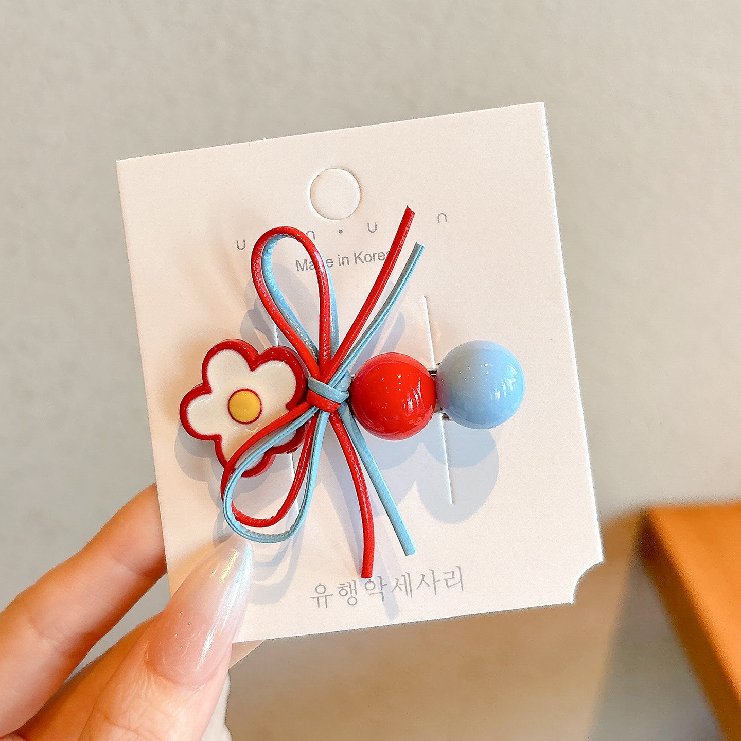 Dopamina adorable clip de cabello para mujeres 2026 nuevo clip de boca de pato de alta calidad sensación lateral exquisita clip de frangeo clip de cabello tocado