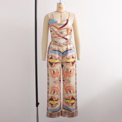 ZR foreign trade wholesale European and American style women's sexy backless knot design sense hot girl vacation style backless top