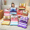 Cartoon pillow, winter detachable highchair for sleep