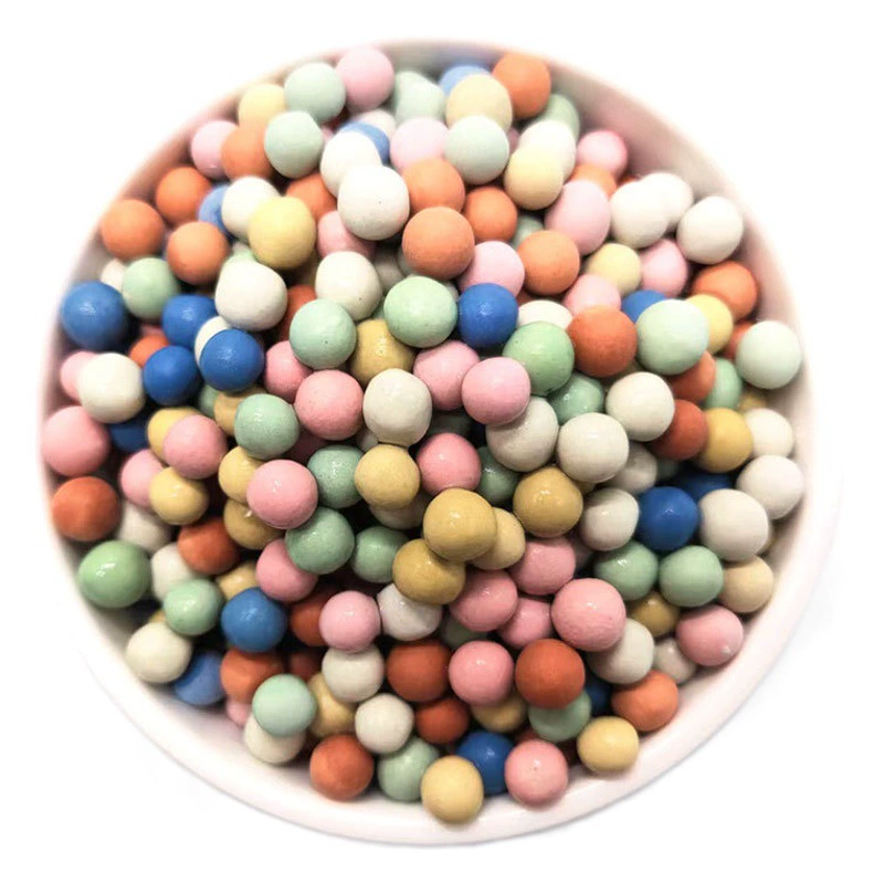 Оптовое водонепроницаемое дышащее декоративное покрытие с цветными керамзитовыми гидропонными декоративными выращиванием цветов небольшими керамическими шариками из керамзита