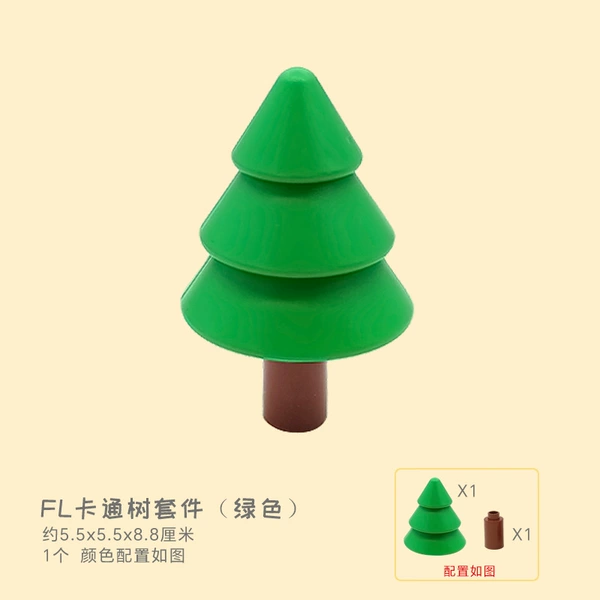 FL Cartoon Tree Kit (Grass Green)