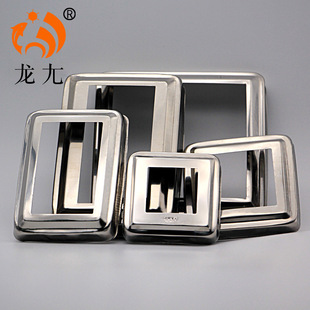 304 stainless steel stair accessories rectangular decorative cover armrest square decorative cover stamping foot cover column ugly cover