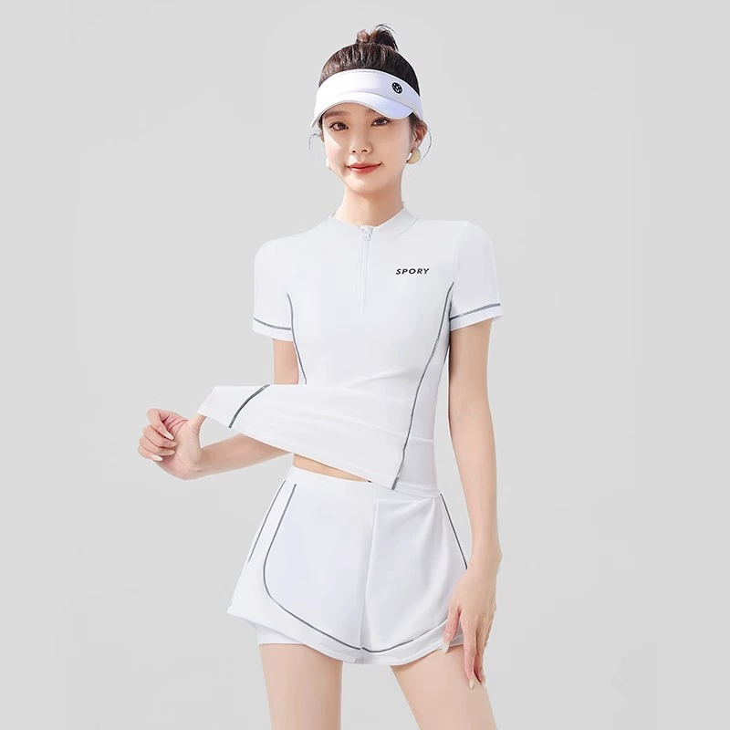 Split swimwear, fresh summer set