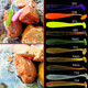 Suspending Paddle Tail Fishing Lure Soft Baits Bass Trout Fresh Water Fishing Lure