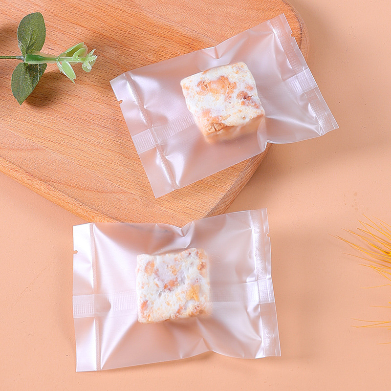 Espesor translúcido bolsa de galletas esmeriladas máquina de sellado bolsa de pastel de Luna bolsa de jabón hecha a mano 100 piezas bolsa de hornear OFERTA ESPECIAL
