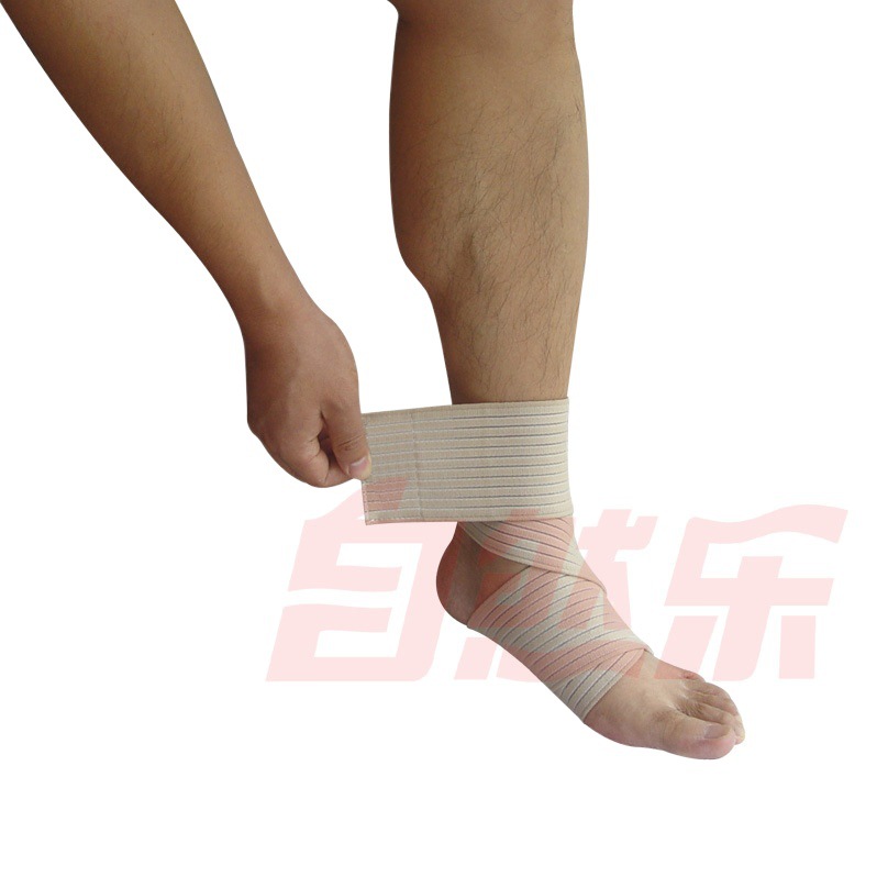 Natural Le ankle leg wrap cloth strap leg wrap elastic bandage sports training basketball bandage knee pad