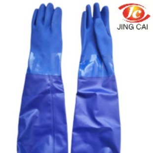 Manufacturers supply PVC sleeve gloves for catching fish with extended sleeve gloves acid and alkali resistant extended sleeve gloves