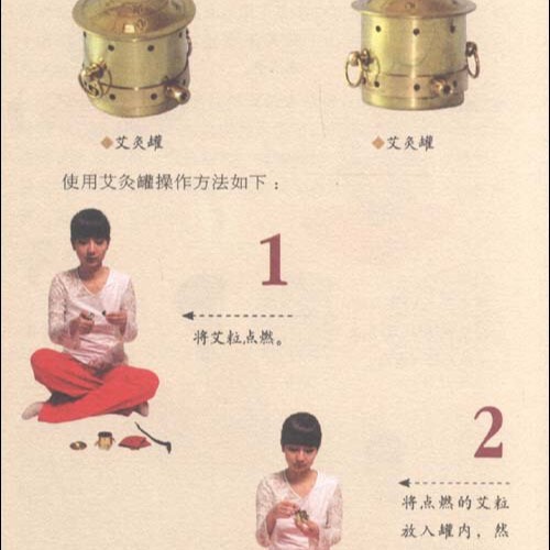 Moxibustion books will be moxibustion