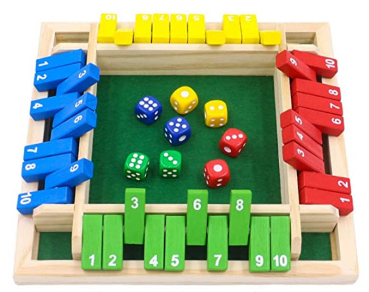 Juegos de mesa de cuatro lados de venta transfronteriza pro-interactivo juegos infantiles rompecabezas lógica digital juguetes de madera