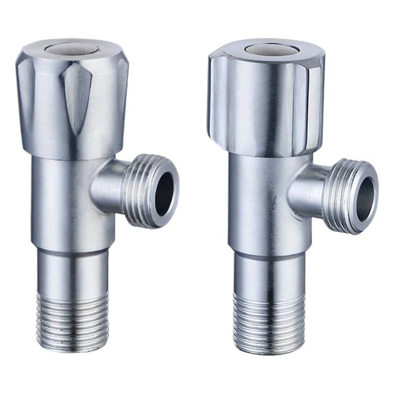 304 из нержавеющей стали треугольный клапан бытовой 4 точки унитаз водонагреватель горячей и холодной воды