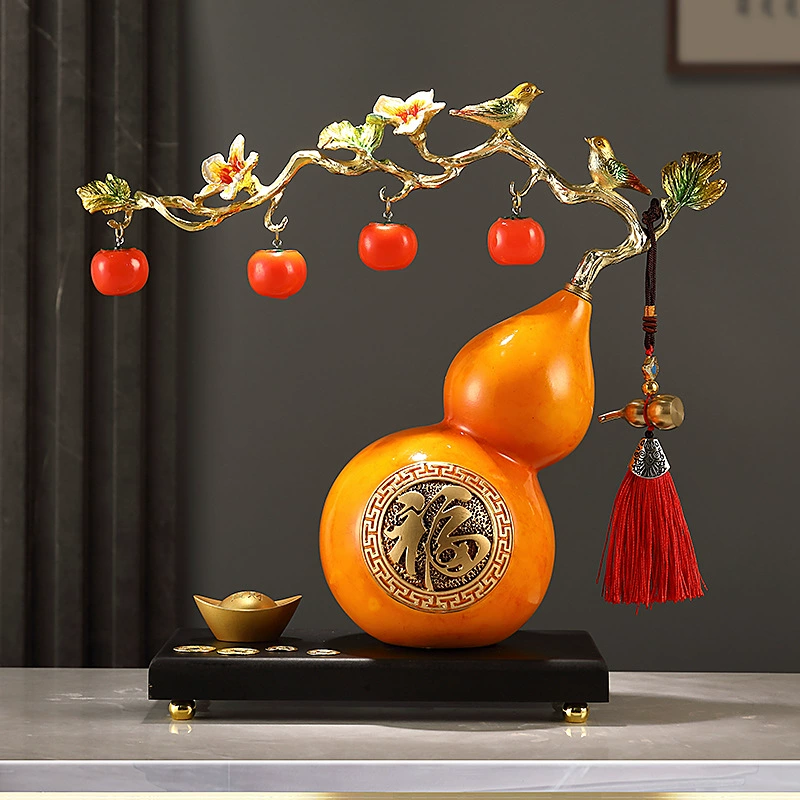 Китайская креативная тыква украшения крыльцо ТВ стол винный шкаф украшения гостиной