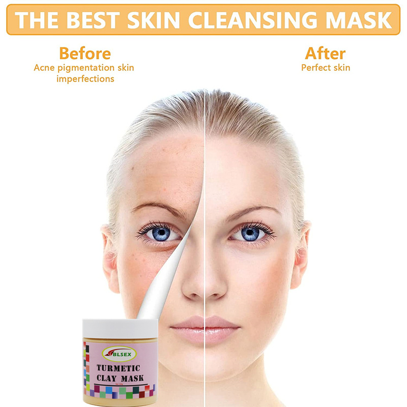 BLSEX maschera idratante tipo pasta alla curcuma pulizia viso 120g_voghion.com