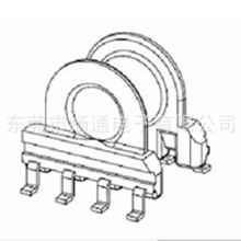 EP7电源骨架变压器骨架EP7贴片骨架4+4