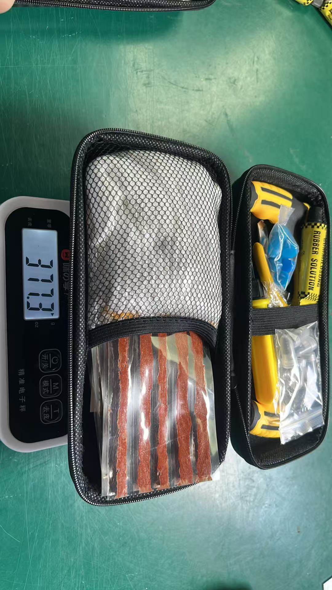 Emergency Tire Repair Tool Kit for Cars, Motorcycles, Electric Vehicles, Vacuum Tire Repair Tool Kit
