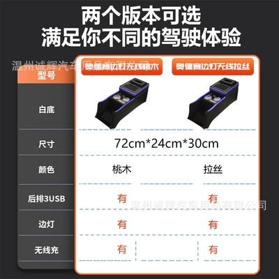Box Modification Accessories, Armrest box