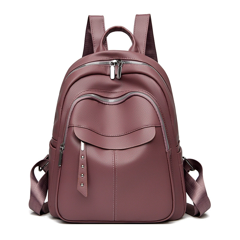 Backpack, school backpack for elementary students, 34×12×28 cm, laptop-friendly, simple elegant design