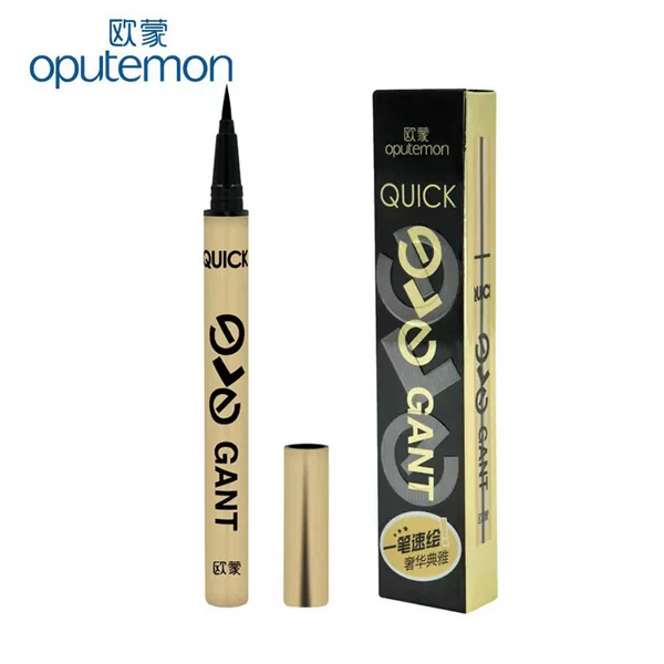 Oumeng Quick-Painted Eyeliner Liquid Is Waterproof and Sweat-Proof, Not Easy to Smudge and Easy to Ladies Students 12029 Wholesale Genuine Eye Color