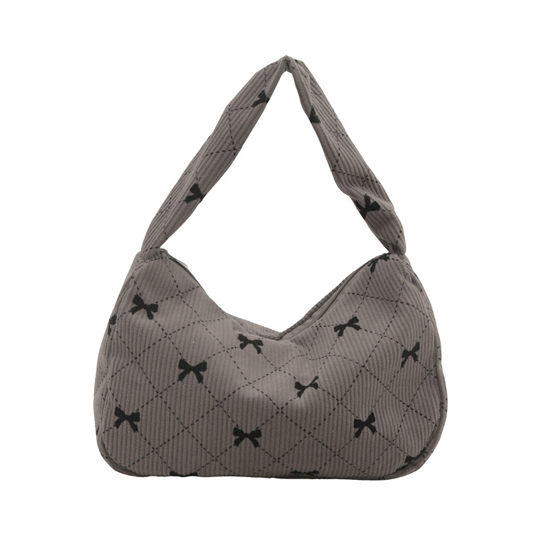 Bolsos de tela de lámpara de mujer 2024 nuevo bolso de hombro pequeño Zhongzhong alto valor de cara bolso de mano universal