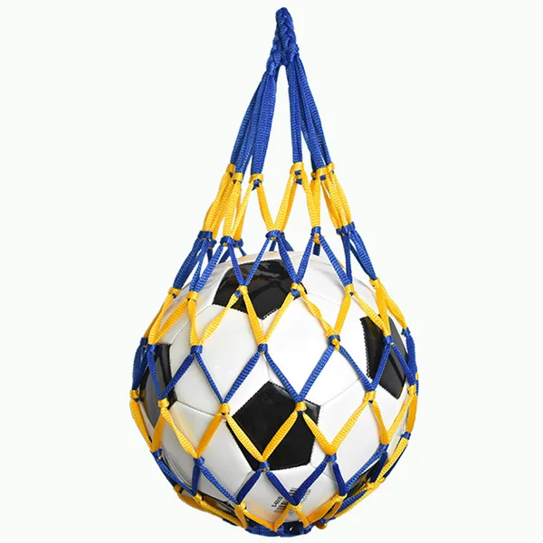 Hand-woven net bag basketball net bag storage bag football net bag