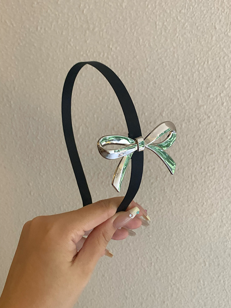 Sweet cool girl style style hairband girls 2023 nuevo clip de cabello plateado de alta calidad clip de cabello de presión