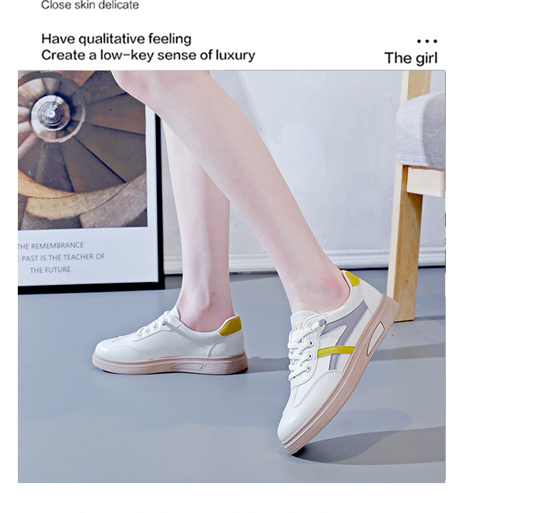 Kleine Witte Schoenen Dames S Lente Nieuwe Sport Koreaanse Versie Alle Match Student Platte Casual D_voghion.com