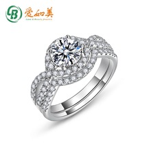 ŷ����Բ��1CTĪɣʯ�����׽�ָŮs925�����׽����ŵ���ָ������