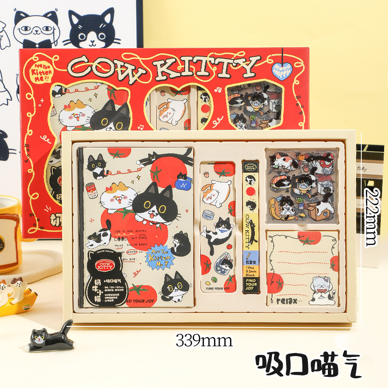 Estilo antiguo, pluma y tinta, escritura a mano, caja de regalo, juego de papelería, hebilla magnética tridimensional para estudiantes de estilo chino, regalo de cumpleaños inspirador