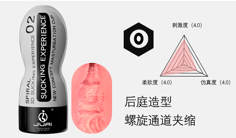 Manual Masturbation Cup for Men, TPE Sleeve, 160x70mm, Discreet Design — detail image 20