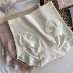 無痕の下着の女性の純綿の股の大きいサイズの高腰は腹を収めてヒップのズボンを上げます。
