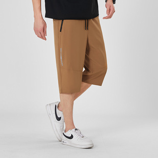 Summer Men's Loose Sports Casual Capri Pants Shorts Men's Loose Sports Outdoor Capri Pants Casual