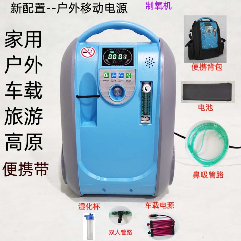 Oxygen meter outdoor oxygen bar car oxygen generator negative ion air purifier oxygenator oxygen booster travel plateau