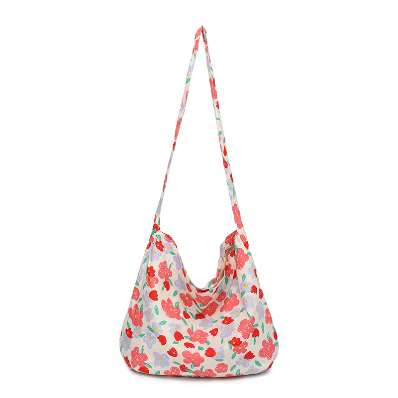 Hanfeng Fashion Große Kapazität Handtasche Schulter Freizeit Shopping Frische Fragmentierte Blume Einkaufstasche, Luxus Unterarm Tasche_voghion.com