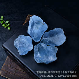 厂家供应天然天青石原石几何形大块水晶原石 扩香石香薰石批发
