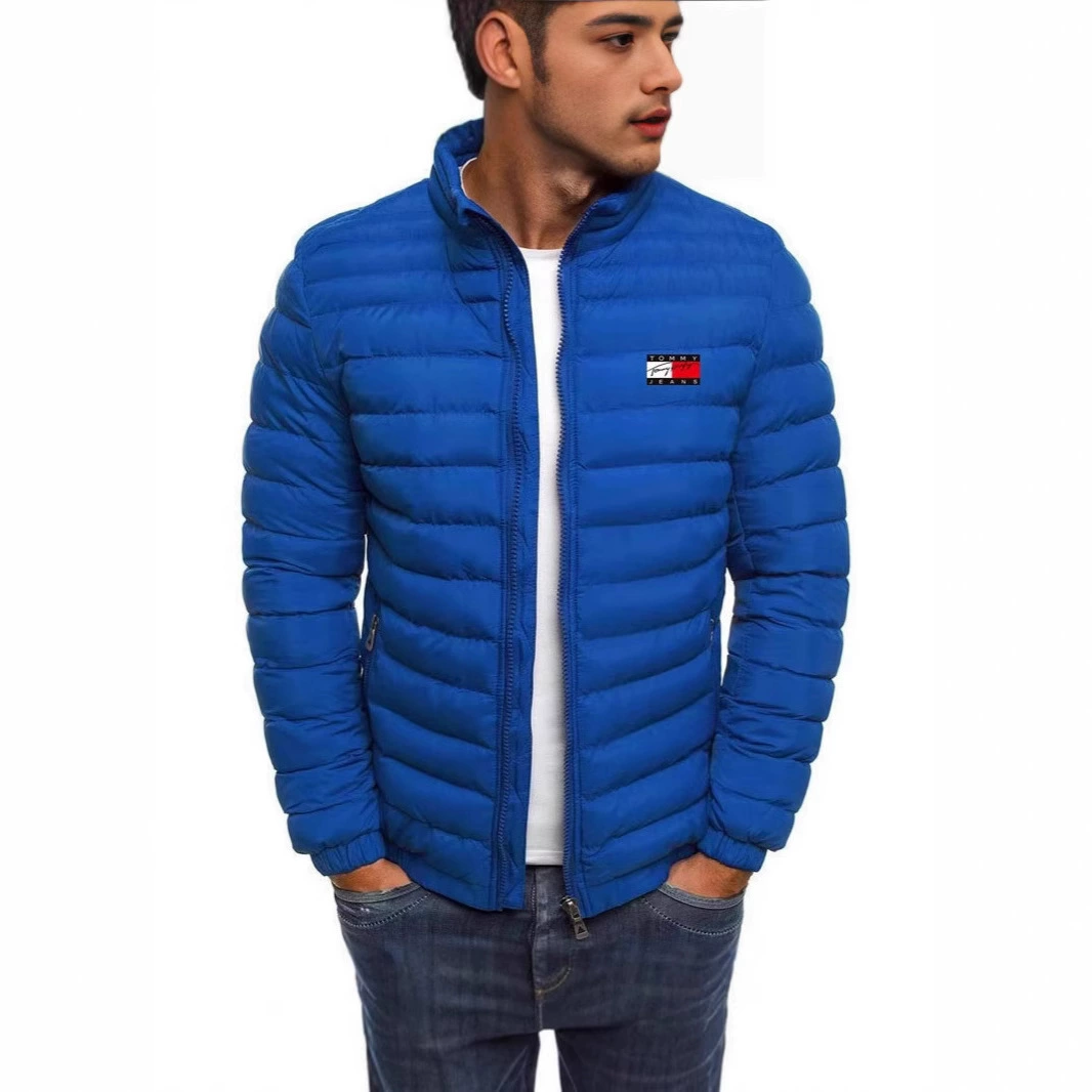 Фабрика прямых продаж осенью и зимой внешняя торговля трансграничная минималистская мужская хлопчатобумажная одежда повседневная мода свободные хлопчатобумажные куртки мужская одежда