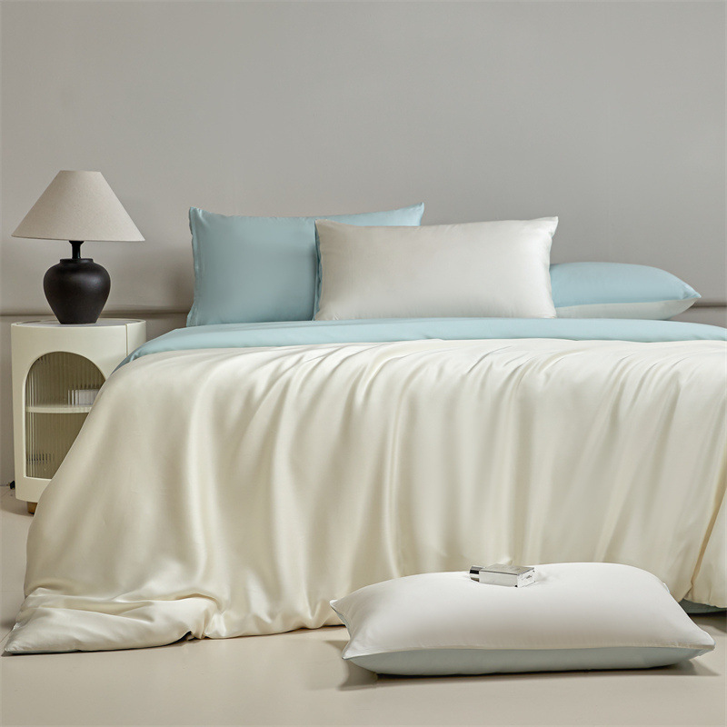 바이탈리티 화이트 피치 + 글레이셔 블루 [부드럽고 실키한 네이키드 슬리핑 텐셀]