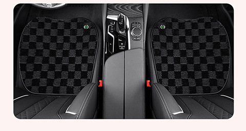 Beautiful Car Seat Cushion, High-End Winter Plush Car Thickeneded Warm Seat Cushion, Simple Universal Car Seat Cushion