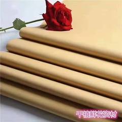 Manufacturer wholesale solid color kraft paper flower wrapping retro English newspaper wrapping book gift original color flower three-dimensional wrapping paper