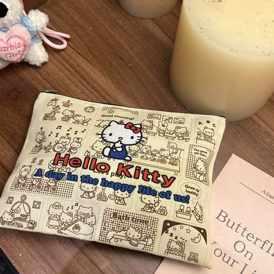 Hello Kitty мини-клатч-органайзер высокого качества, косметичка на выход, бренд , цвет Hello Kitty