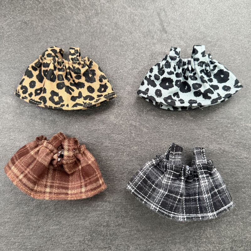 New Long-Legged Kt Leopard Print Floral Suspender Dress Forest Style Dress Set Doll Clothes 20cm Doll Clothes 10cm Doll Clothes New Long-Legged Kt Leopard Print Floral Suspender Dress Forest Style Dress Set Doll Clothes 20cm Doll Clothes 10cm Doll Clothes
