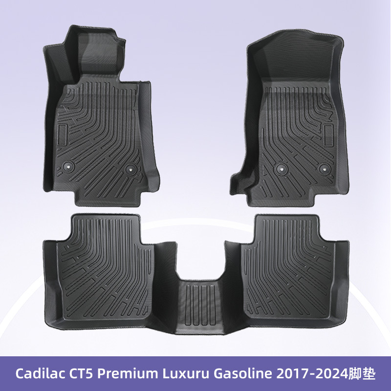 Aplicable a Cadillac CT5 Premium Luxuru Fuel2017 - 2024 3D TPE Cojín para automóviles