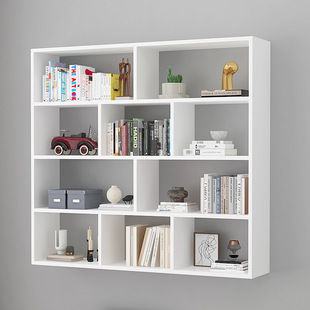 Wall Shelf Hanging Cabinet Living Room Wall-mounted Bookcase Creative Wall Decoration Locker Wall Cabinet Wall-mounted Bookshelf